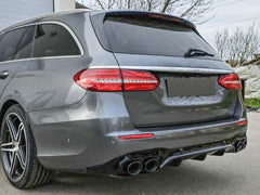 Heck Diffusor Heckdiffusor für Mercedes W213 Limousine AMG Line BENZIN 2016-2019