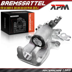 Bremssattel Bremszange Bremssättel Hinten Links für VW Caddy 3 2K 2C 2004-2010