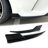 Heckansatz Aero Flaps Flics Flossen Schwarz für Mercedes CLA C117 13-19