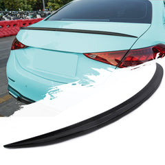 Schwarz Glanz Spoiler Heckspoiler Spoilerlippe für Mercedes Benz C Klasse W206 Limo ab 2021 2022 sp13