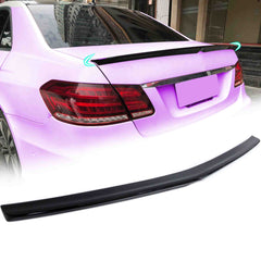 Heckspoiler Spoiler Schwarz Spoilerlippe für Mercedes E-Klasse W212 E250 E500 2009-2016