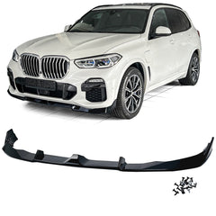 Front Spoiler Frontspoiler Spoilerlippe Schwarz Passend für X5 G05 Sport Paket 2019-2023