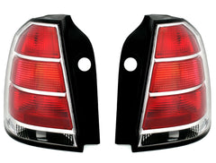 NEU Rücklicht Rückleuchten Rot Chrom für Opel Zafira B 2005-2008 mit E-Prüfzeichen