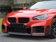 NEU Lüftungsgitter Front Stoßstange Lufteinlässe Gitter 100% Carbon Passend für M2 G87 2022-2024