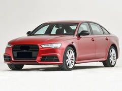 Lüftungsgitter Nebelscheinwerfer Grill Gitter Schwarz für Audi A6 C7 2015-2018 MOPF