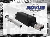 NEU NOVUS 2x 76 mm RL-Design Sportauspuff Gruppe N ESD Passend für 3er E36 316i 318i 1991-1998 mit ABE