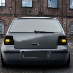 NEU LED Rückleuchten Rücklichter Schwarz für VW Golf 4 GTI TDI R32 1997-2003 mit E-Prüfzeichen