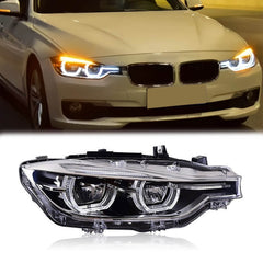 Für BMW 3er F30 13-15 Halogen Upgrading LED Scheinwerfer Frontscheinwerfer Direct Plug-in