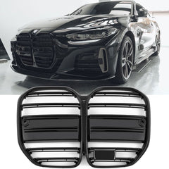 Kühlergrill Nieren Grill Matt / Glänzend Schwarz Passend für 4er G22 G23 Coupe Cabrio 2020+
