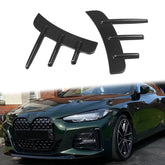 Heck Lufteinlässe Lufthutze Bodykit Aero Flaps Flics Echt Carbon Passend für 4er G22 G23 2021+