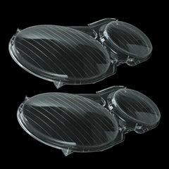 Paar Scheinwerferglas Scheinwerfer Linse für Mercedes Benz E-Klasse W211 2002-09