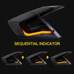 LED Rückleuchten Für Honda Civic Sedan Hatchback 2016–2021