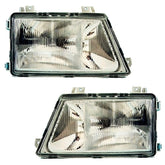 NEU Scheinwerfer Set für Mercedes Sprinter 1995-2000 mit NSW H1 pneumatische LWR mit E-Prüfzeichen
