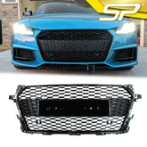 Kühlergrill Wabengrill Grill Schwarz Glanz für Audi TT 8S FV TT Roadster 2015-2018
