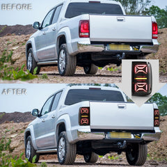LED Rückleuchten Heckleuchten Rücklicht für Volkswagen VW Amarok 2010-2020 mit E-Prüfzeichen