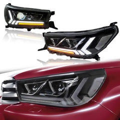 LED Frontscheinwerfer Scheinwerfer Für Toyota Hilux Revo 2015-2020