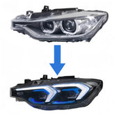 Für BMW 3er F35 16-19 HID Upgrading Laser Scheinwerfer Frontscheinwerfer Direct Plug-in