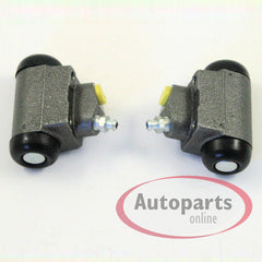 NEU 203mm Bremstrommeln Bremsbacken Radzylinder Zubehör hinten für Ford Fiesta V ab 1995