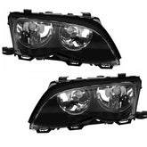NEU Scheinwerfer Set für 3er E46 Limousine Touring 2001-2005 Facelift H7 mit E-Prüfzeichen