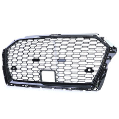 NEU Sport Kühlergrill Wabengrill Schwarz Glanz für Audi A3 8V 16-20 mit ACC