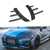 Front Lufteinlässe Lufthutze Bodykit Aero Flaps Flics Echt Carbon Passend für 4er G22 G23 2021+