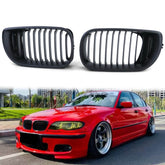 Kühlergrill Frontgrill Grill Matt Passend für 3er E46 Limousine Touring 2001-2005