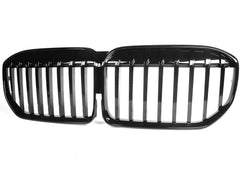 Kühlergrill Nieren Grille Frontgrill Glanz Schwarz Passend für 7er G11 G12 LCI ab 2019