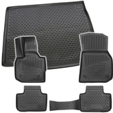 NEU Gummimatten Kofferraumwanne Fußmatten Set Passend für X3 G01 2017-2024