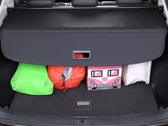 Für VW Tiguan L Allspace 2017-2024 Schwarz Laderaumabdeckung Abdeckrollo Kofferraum Rollo