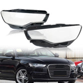 Scheinwerfer-Abdeckungen Glas Streuscheibe Paar für AUDI A6 C7 2010-2014