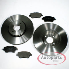 NEU 258mm Bremsscheiben Beläge vorne Bremstrommel Radzylinder hinten für Ford Fiesta VI ab 2008