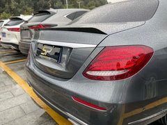 Spoiler Heckspoiler Heckflügel Schwarz Glanz für Mercedes E-Klasse W213 AMG Line 2016-2019 sp5
