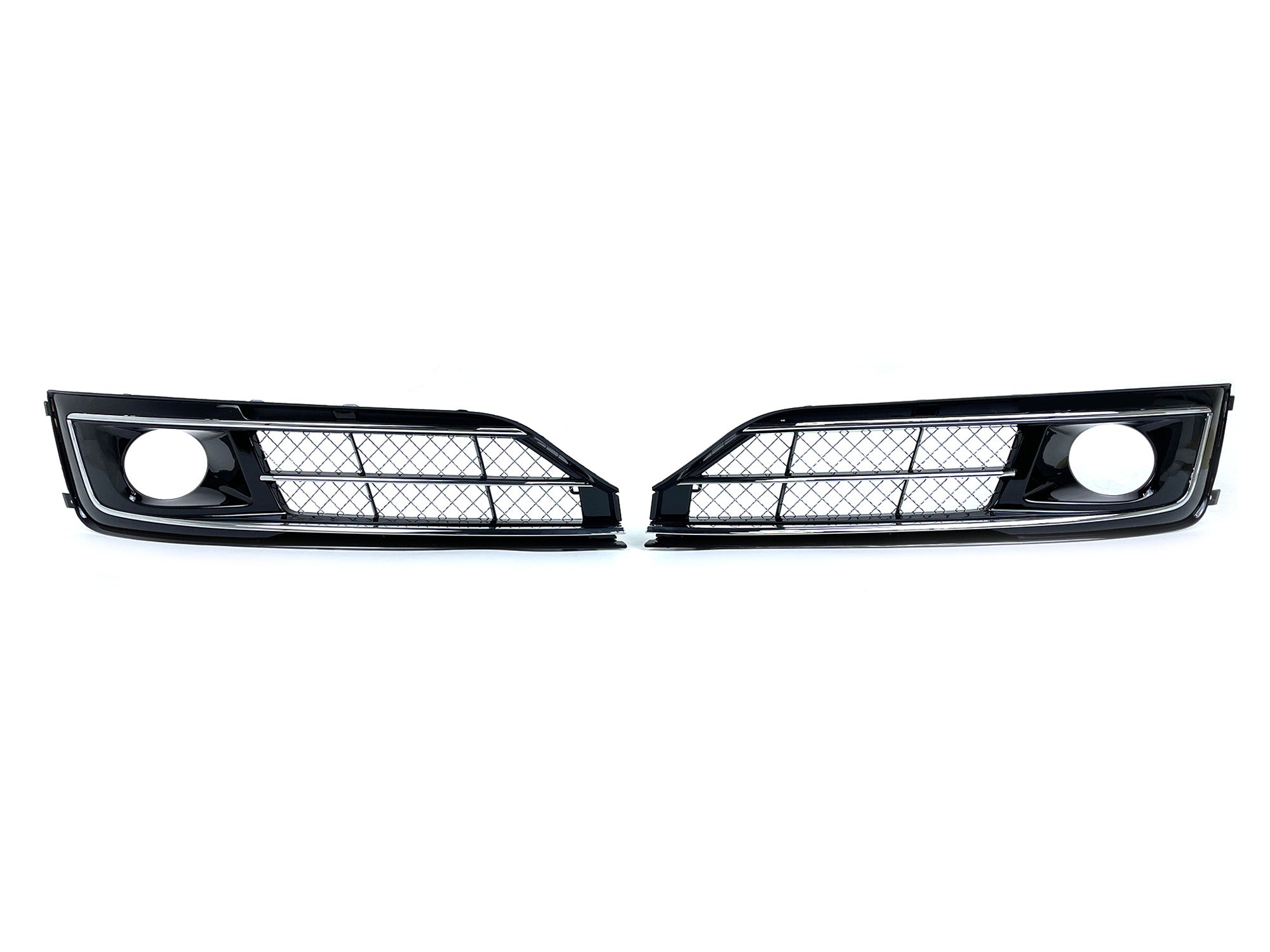 NEU Sport Nebelscheinwerfer Blenden Gitter für AUDI A8 D4 4H Facelift 14-17 fg347