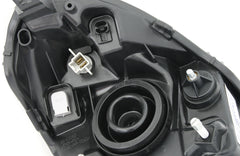 NEU Halogen Scheinwerfer Set Schwarz für Nissan Micra K12 2003-2007 H4 mit E-Prüfzeichen