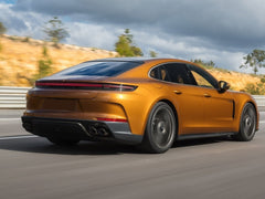 Schwarz Glanz Auspuffblenden Endrohre für Porsche Panamera 972 2024+ et314