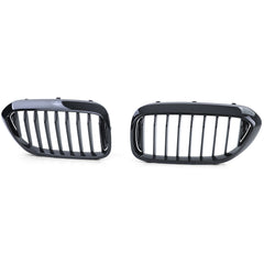 Kühlergrill Nieren Grille Grill Glanz Schwarz Passend für 5er G30 G31 2017-2020