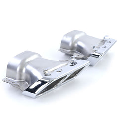 Endrohre Ausführung Auspuffblenden Doppel Chrom für Mercedes CLA C117 X117 AMG-Line 2013-2019