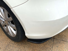 Heckansatz Splitter Spoiler Ecken Schwarz für Mercedes A W176 Avantgarde 2013-2018