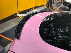 Carbon Fiber Spoiler Heckspoiler Spoilerlippe für Tesla Model S P90D P90 ab 2012 te7 Sales