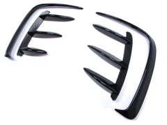 Aero-Kits Flossen Heck Stoßstange Flaps Flics Schwarz für Mercedes A Klasse W176 AMG Line A45 AMG 2013-2018 pz5