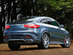 Heckspoiler Flügel Lippe Carbon Look Glanz für Mercedes-Benz GLE Coupe C292 2015 2016 2017 2018 2019