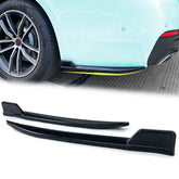 Heck Splitter Spoiler Ecken Ansätze Schwarz Passend für 5er G30 G31 Sport Paket ab 2017