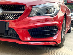 Nebelscheinwerfer Gitter Front Grill für Merderdes CLA C117 X117 AMG Line 13-15