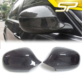 Spiegelkappen Außenspiegel Gehäuse Carbon Fiber Passend für 3er E90 E91 LCI 2008-2012