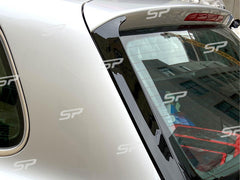 Heckspoiler Seiten Spoiler Heckflügel Schwarz für VW Touareg II 2010-2018