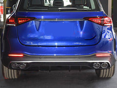 Diffusor Heckdiffusor + Auspuffblenden 2x2 Chrom für Mercedes-Benz GLE SUV V167 W167 ab 2019