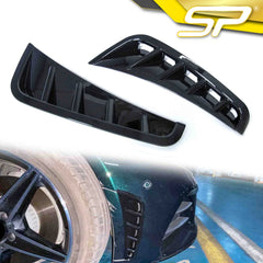 Front Stoßstange Lufteinlässe Flossen Flaps für Mercedes Benz C Kl. W205 S205 C43 AMG ab 2018 pz22