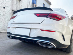 Spoiler Heckspoiler Schwarz Glanz für Mercedes CLA C118 2019 2020 2021 2022 sp68