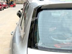 Heckspoiler Seiten Spoiler Heckflügel Schwarz für VW Touareg II 2010-2018