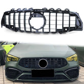 Kühlergrill Grill Schwarz / Chrom GT für Mercedes C118 X118 OHNE Kamera ab 2019 Sales